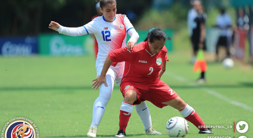 Selección Sub-20 Femenina de Costa Rica derrota 2-1 a su ...